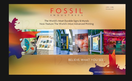 Fossil Industries - Postcard